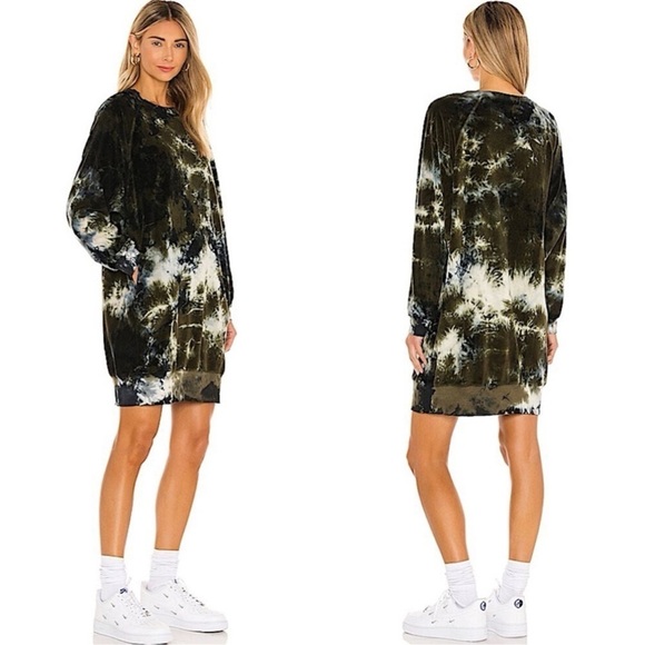 Electric & Rose Avion Sunday Onyx Cloud Sweater Dress - Picture 2 of 6